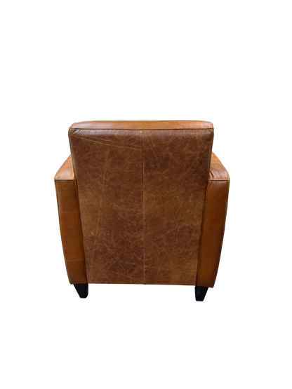Manhattan Leather Chair (one off piece)