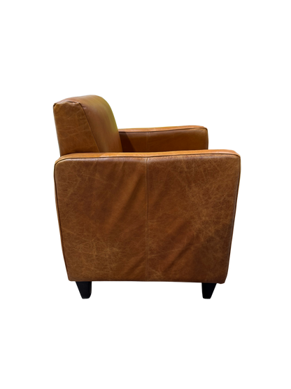 Manhattan Leather Chair (one off piece)